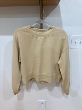 lululemon athletica Softstreme Sweatshirt in Neutral Beige